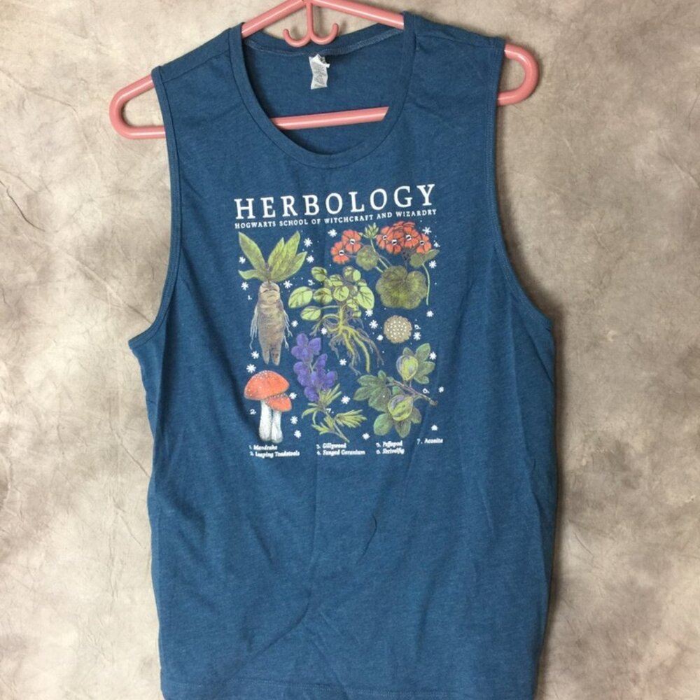 Herbology Tank Top Hogwarts 2XL Sleeveless